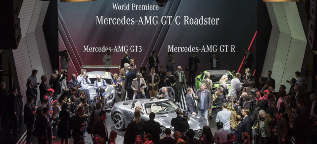 Pariser Autosalon 2016: So war‘s: Mercedes-Benz  Media-Night auf dem Pariser Autosalon 2016
