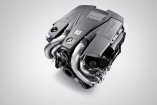 Kompetenz in Kraft: Der neue AMG 5,5 Liter Biturbo V8: Mit seinem neuen V8 kommt der hauseigene Mercedes Veredler kraftvoller und effizienter in die Gänge