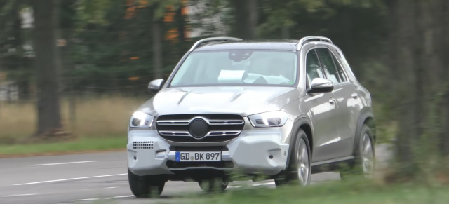 Mercedes-Benz Erlkönig erwischt: Star-Spy Shot-Video: Aktuelle Aufnahmen vom neuen Mercedes GLE W167