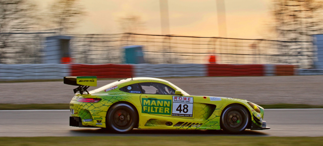 Mercedes-AMG Customer Racing bei VLN 1: Die MANN-FILTER Mamba wird bester Mercedes, großes Pech für AutoArenA