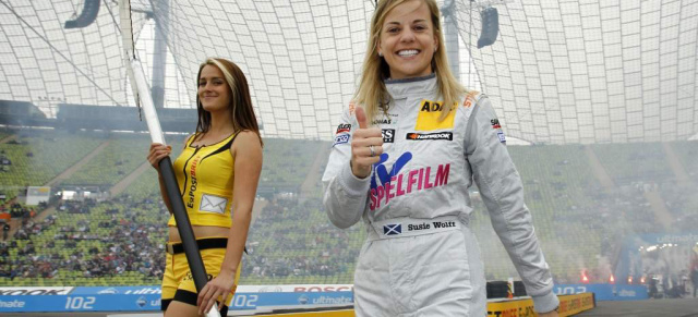 DTM: Abschied von Susie Wolff: Susie Wolff (TV Spielfilm Mercedes AMG C-Coupé) startet in Hockenheim zum 74. und letzten Mal in der DTM