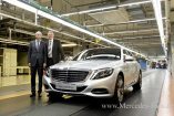 Jetzt geht eS los: Erste neue Mercedes S-Klasse lief vom Band (mit Promovideo): Produktionsstart für die neue S-Klasse im Mercedes-Benz Werk Sindelfingen
