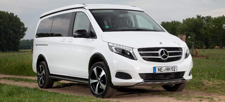 Mercedes-Benz V-Klasse Veredelung‭: Offroad-Camping mit ...