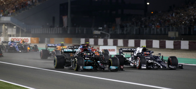 Formel 1 in Katar: Hamilton holt mit klarem Sieg weiter auf in der WM!