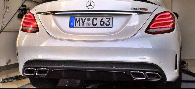 Ohrgasmus: Mercedes-AMG C63 von RENNtech: Video mit Klangkostprobe