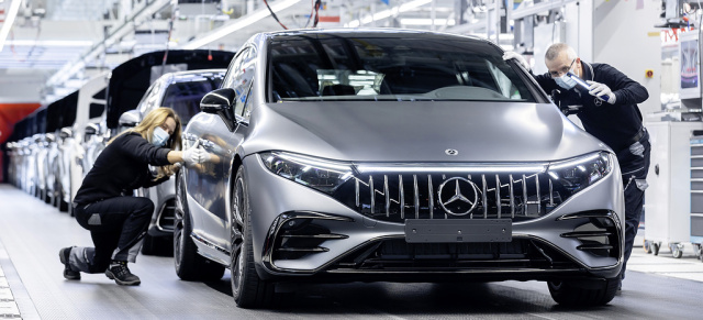 Verbrenner-Ende bei Mercedes: Mercedes-Benz bereitet Produktionsstätten auf 100% elektrisches Pkw-Portfolio vor