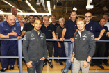 Star-Besuch in Sindelfingen: Rosberg und Hamilton in da House! : Meet & Greet mit den Silberfpeil-Piloten und Mercedes-Mitarbeitern und -Kunden