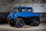 Rar und rastlos : 1975er Unimog 406 mit seltener Doppelkabine 