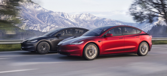 Das wird Ola Källenius interessieren: So ist der neue Tesla Model 3: Modellpflege für den Hauptgegner des vollelektrischen CLA