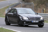 Erlkönig erwischt: Mercedes  C63 AMG Black Series?: Aktuelle Bilder von dem sportlichsten C-Klasse Prototypen mit Stern 