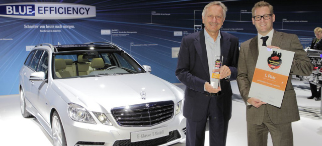 Der Freund der Familie: Mercedes E-Klasse: Das E-Klasse T-Modell ist "Familienauto des Jahres 2011"