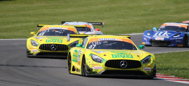ADAC GT Masters in Most - Samstag: Top-10 Ergebnisse für die Mercedes-AMG GT3