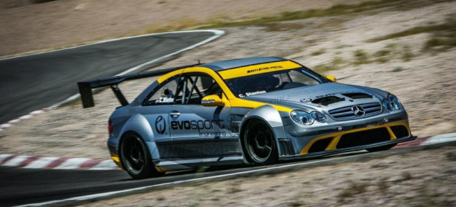 Back on the Track: Mercedes CLK 63 AMG Black Series Race Car : Die US-Sportwagenschmieden Evosport und MBBS bringen den AMG  auf die Rennstrecke 