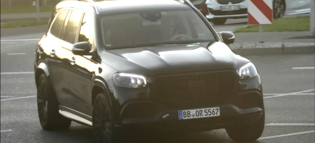 Nahezu ungetarnt entdeckt: Erlkönig-Video: Hier kommt der neue Mercedes-Maybach GLS