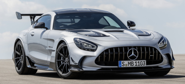 Der Stern, der schneller zieht als sein Schatten: Premiere: Der neue Mercedes-AMG GT Black Series