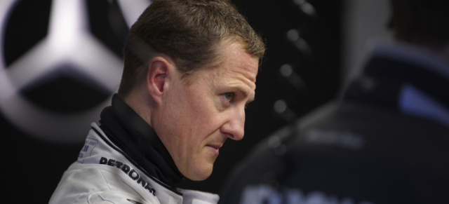 Ärzte in Grenoble: Michael Schumachers Zustand hat sich leicht gebessert: Zweite Pressekonferenz macht etwas Hoffnung/Foto Mercedes-AMG Petronas