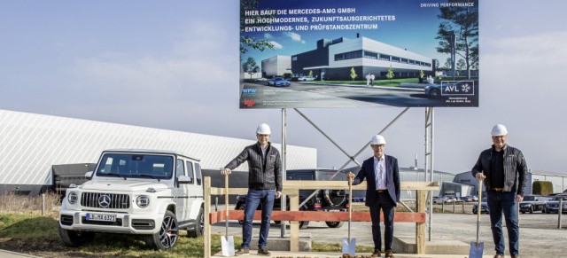 Spatenstich für hochmodernes Mercedes-AMG-Prüfzentrum: Neues „Technikum“ für die Entwicklung von elektrifizierten Antrieben und E-Komponenten