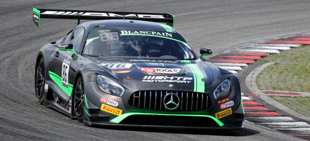 Blancpain GT Series Sprint Cup Nürburgring: Jede Menge Action und ein Podium für AMG Customer Sports Teams!