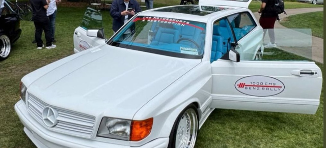 Monterey Car Week: C126 AMG 560 Wide-Body Shooting Brake: Unicorn mit großer Klappe: CMS Motorsports & Restoration  präsentiert einen einzigartigen C126 AMG 560 Wide-Body Shooting Brake
