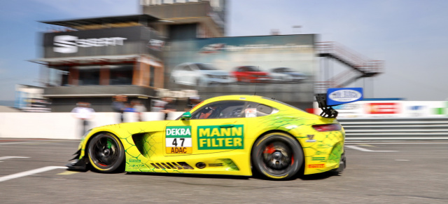 ADAC GT Masters in Most - Sonntag: Götz und Pommer reiten die Mamba zum Premieren-Sieg!