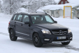 Erlkönig erwischt: Aktuelle Bilder von der kommenden Mercedes-GLK-Klasse: Erste Fotos von einem GLK-Versuchsträger  der  neuen Generation