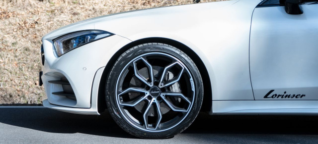 Starbesetzung im Radkasten: Zubehör: Neues Gussrad Lorinser RS11c für Fahrzeuge von Mercedes-Benz