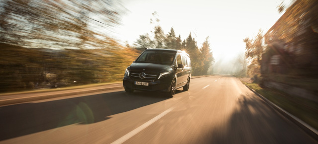 Mercedes-Benz V-Klasse und Marco Polo: Noch komfortabler und innovativer dank MBUX und MBAC