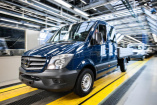 Mercedes-Sprinter-Werk Ludwigsfeld: Erfolgreiches Jahr 2014 : Jahresproduktion von Transportern deutlich über Vorjahr erwartet 