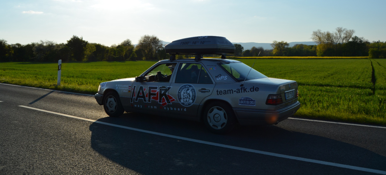18. Juni bis zum 03. Juli Baltic Sea Circle Rallye Team AFK startet