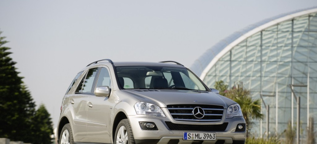 Vier  Auszeichnungen für die phantastischen 4 x 4 von Mercedes-Benz: G-Klasse, M-Klasse und Unimog wurden bei der Off Road-Leserwahl ausgezeichnet