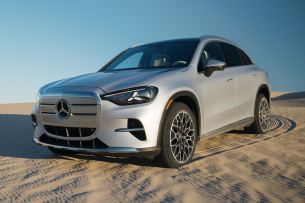 Sandkastenspiele: Erste Fahrt im neuen Elektro-GLC