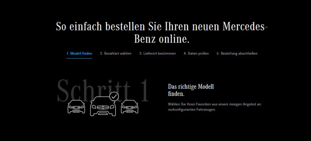 Mercedes-Benz Neufahrzeug- und Gebrauchtwagen Online Stores : Neu in Mercedes-Benz Online Stores: Inzahlungnahme per Mausklick