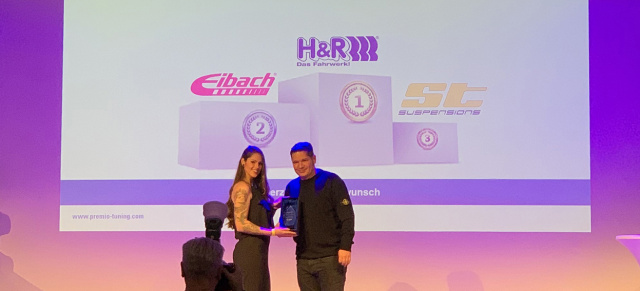 H&R bleibt Spitze!: Erneuter Sieg von H&R beim Premio Best Brand Award