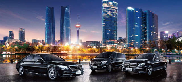 Mercedes-Benz Mobilitätsdienstleistungen: Chauffeurdienst StarRide startet in einer dritten Stadt (Guangzhou)