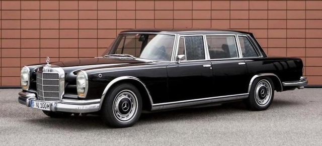 Ein Mercedes bringt Bewegung in die große Politik (W100): 1973er Mercedes 600 Pullman als einstige Staatskarosse des Senegal
