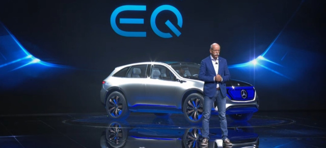 Pariser Autosalon 2016: Geburtsstunde der neuen Mercedes Generation EQ : Offiziell: EQ – die neue Mercedes-Benz Marke für Elektromobilität