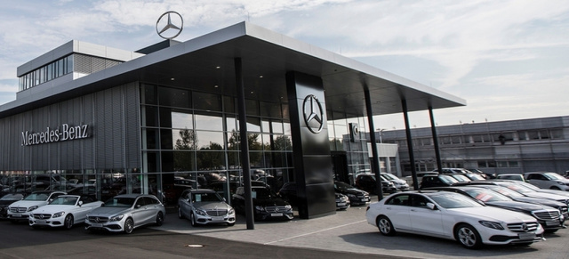  Mercedes-Benz Autohaus: Yes, we are open:  Mercedes-Benz Pkw Autohaus in Mainz eröffnet