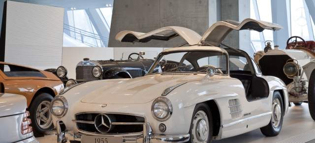 Ausstellung: 60 Jahre Mercedes-Benz SL: Mercedes-Benz Museum Stuttgart zeigt Raritäten mit Stern