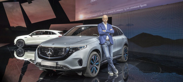 Der neue Mercedes-Benz EQC: Highlights & Livebilder: Zetsche: „Der EQC ist zu 100 Prozent ein Mercedes“