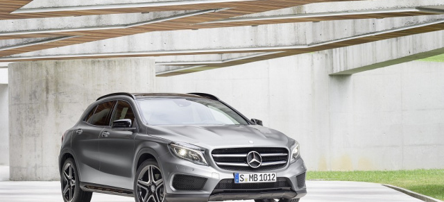 Saubere Sache: Mercedes-Benz GLA erhält Umweltzertifikat: So effizient kann ein SUV sein