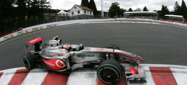 F1 Spa: Hamilton und Button fallen früh aus!: Ferrari triumphiert - Giancarlo Fisichella im Force India Mercedes Zweiter