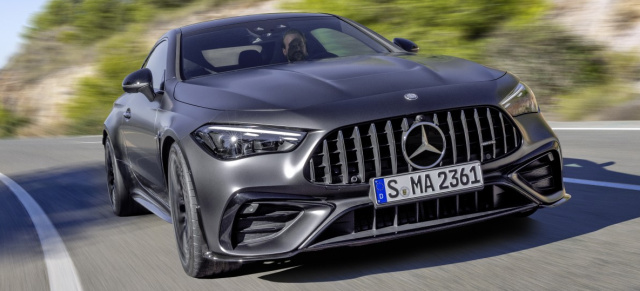 Verkaufsstart für das neue Mercedes-AMG CLE 53 4MATIC+ Coupé: AMG dynamisierter Zweitürer startet bei 91.511,00 Euro