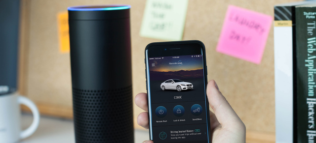 Mercedes-Benz & Digitalisierung: Google Assistant und Amazon Alexa fahren bei Mercedes-Benz mit