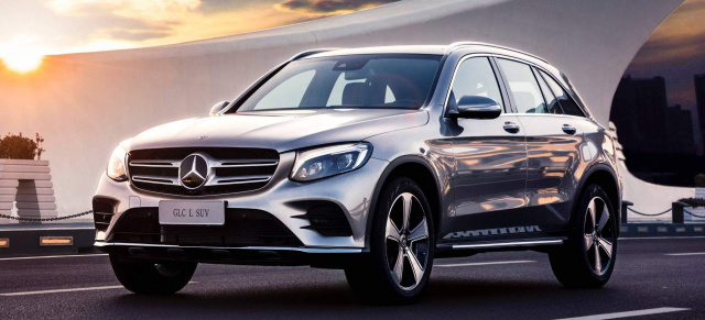 For China only: Mercedes-Benz GLC L: Nur fürs Reich der Mitte geht der GLC in die Verlängerung 
