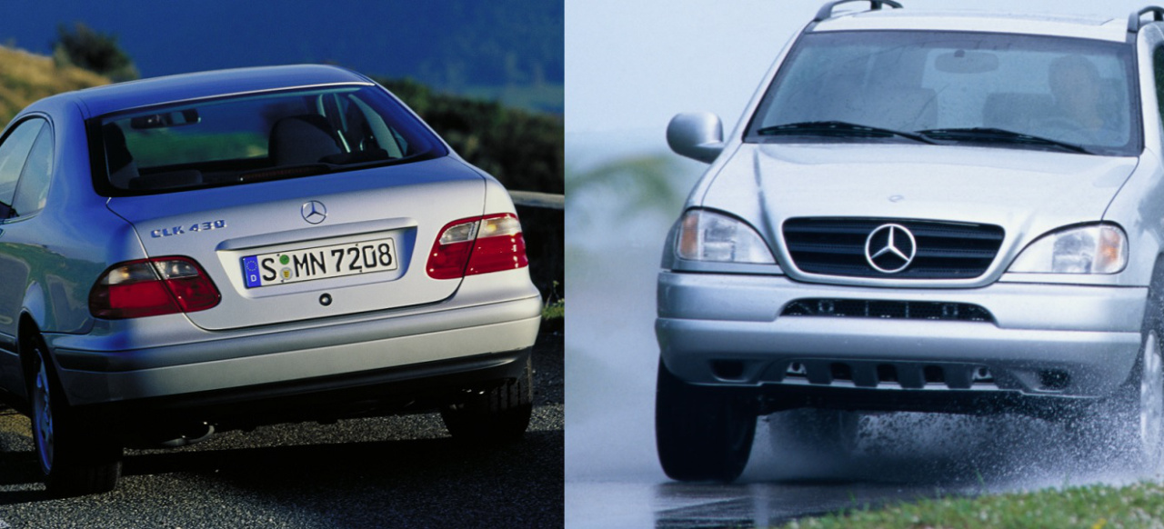 Vor 21 Jahren Das Jahr Der Achtzylinder 1998 Ml 430 Und Clk 430 Werden Prasentiert Classic Mercedes Fans Das Magazin Fur Mercedes Benz Enthusiasten