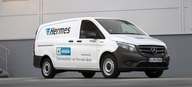 Mercedes-Benz E-Transporter: Auslieferung der ersten Mercedes eVito aus Serienproduktion