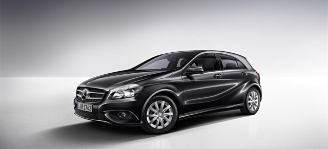 Mercedes Neue A Klasse: zwei neue umweltfreundliche Modelle lieferbar: BlueEFFICIENCY Edition-Modelle sparen Kraftstoff und sidn umweltfreundlicher unterwegs