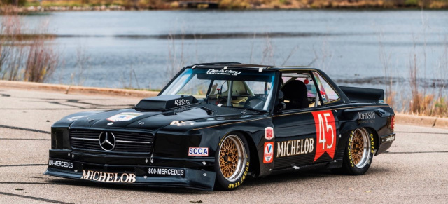 1982er Mercedes-Benz 450 SL „Trans Am“ Rennwagen: Hot Benz: Mercedes R107 wird zum „US-Motorsport-Star“