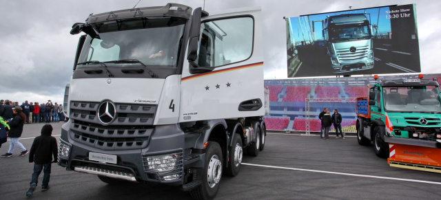 Mercedes-Benz Trucks beim Truck GP am Nürburgring: Trucker-Eldorado mit Stern!