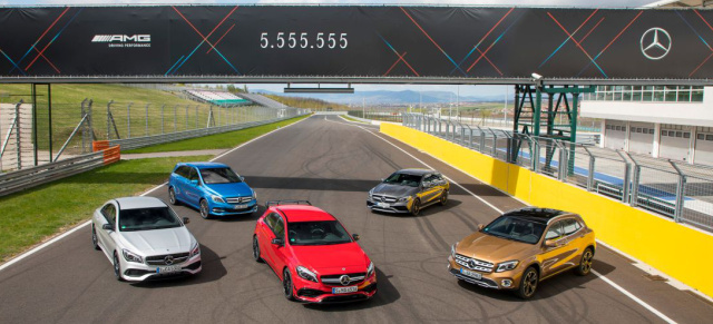 A-Klasse: Rekordzahlen zum Jubiläum: Über 5.555.555 verkaufte Kompaktwagen von Mercedes-Benz 